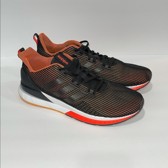 SOLD Adidas Questar Core Back Orange Men’s Size 12 - Picture 4 of 6